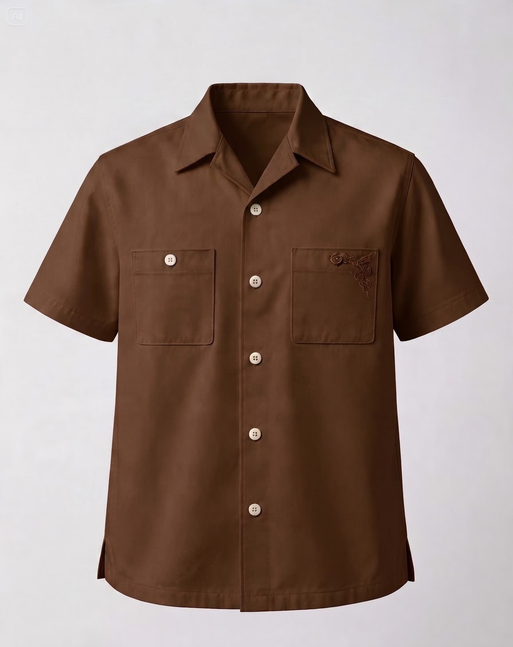 Bowling Shirt - Chocolate